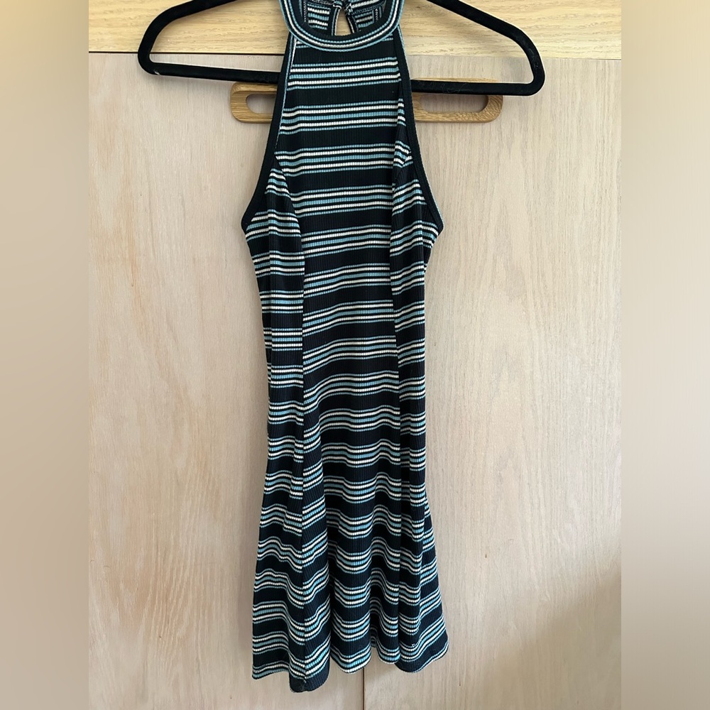 Women’s Hollister XS Striped Halter Dress